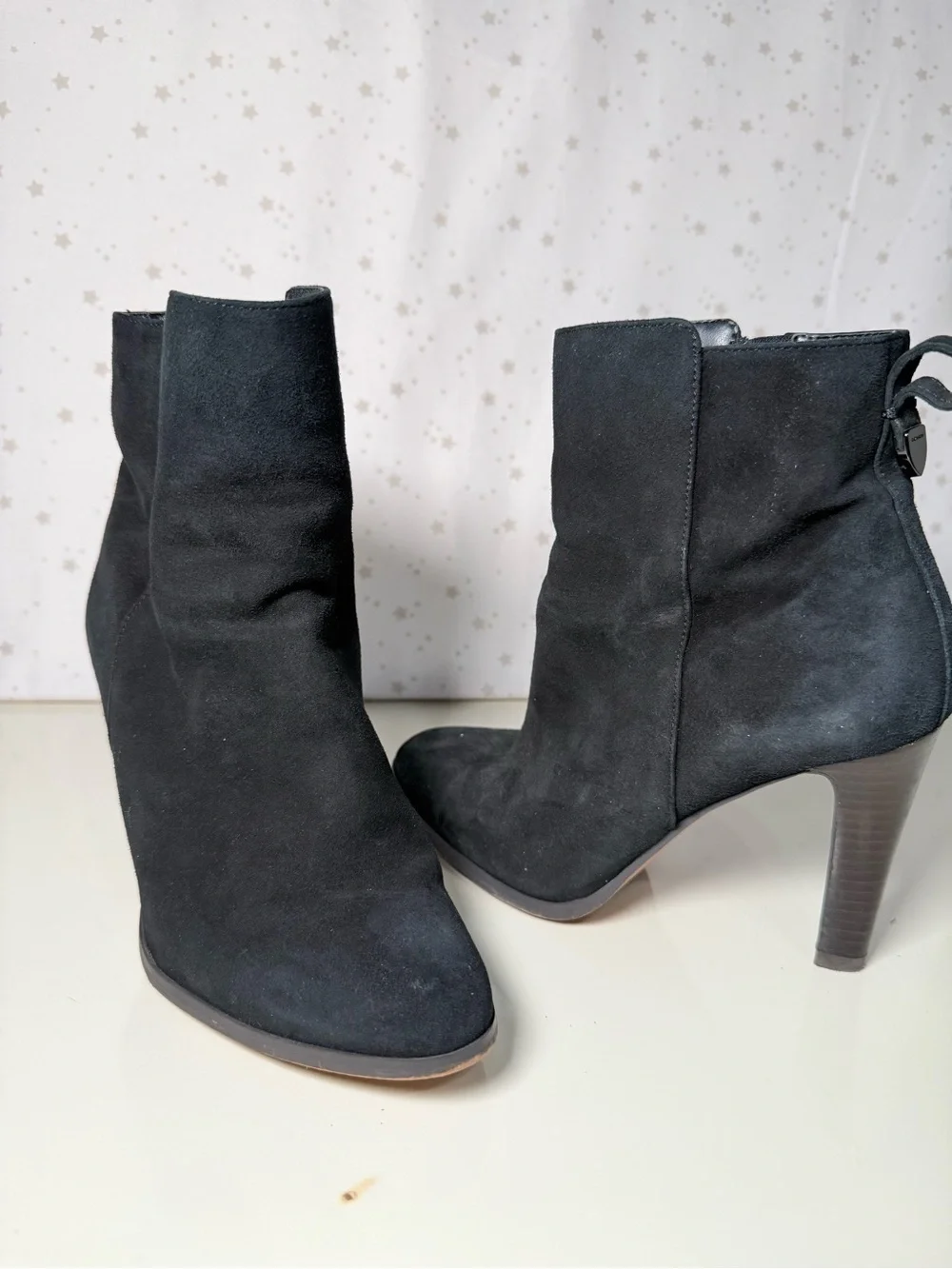 COACH | Coach Jemma Black Suede Ankle Boot |Black | 6B |